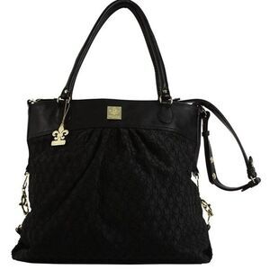 NWOT Kalencom On The Wild Side Bag in Peacock Feather with Accessories Black